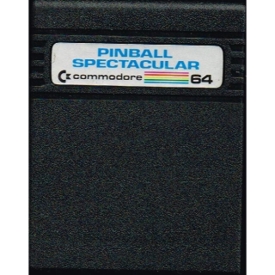 PINBALL SPECTACULAR C64 CARTRIDGE COMMODORE 64