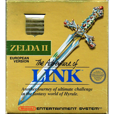 ZELDA II THE ADVENTURE OF LINK NES SCN