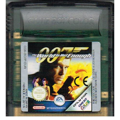 007 THE WORLD IS NOT ENOUGH GAMEBOY COLOR