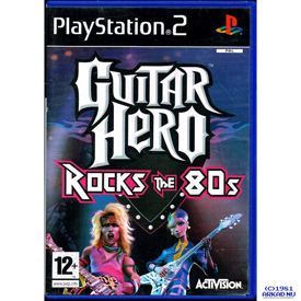 GUITAR HERO ROCKS THE 80S PS2 