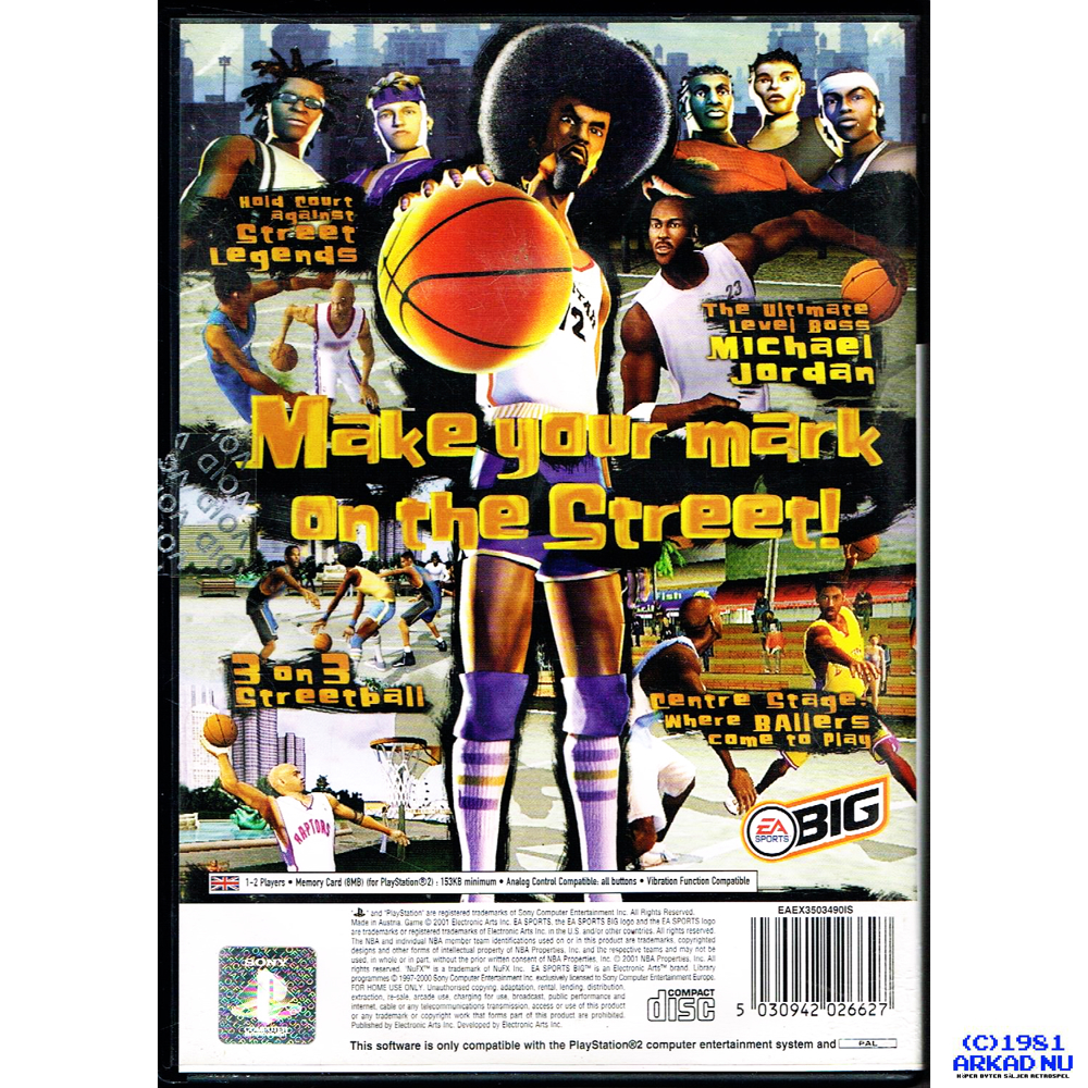 NBA Street C BL PS2