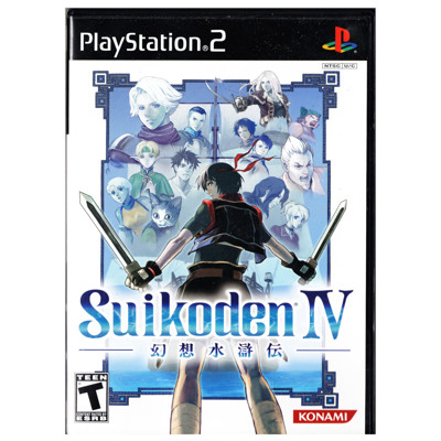 SUIKODEN IV PS2 NTSC USA