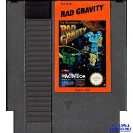 THE ADVENTURE OF RAD GRAVITY NES