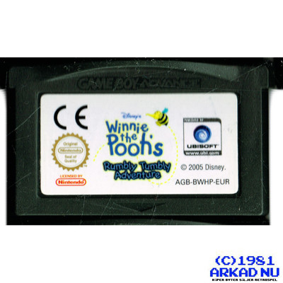 WINNIE THE POOHS RUMBLY TUMBLY ADVENTURE GBA