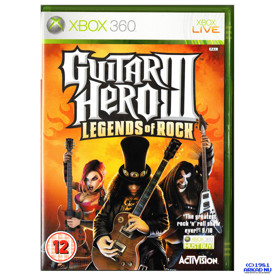 GUITAR HERO III LEGENDS OF ROCK XBOX 360