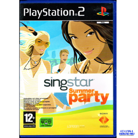 SINGSTAR SUMMER PARTY PS2