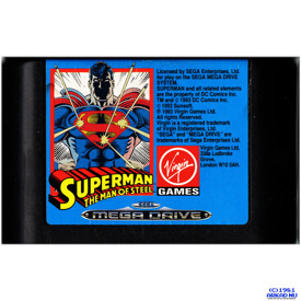 SUPERMAN THE MAN OF STEEL MEGADRIVE