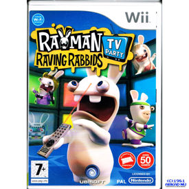 RAYMAN RAVING RABBIDS TV PARTY WII