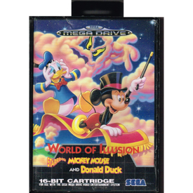 WORLD OF ILLUSION STARRING MICKEY MOUSE AND DONALD DUCK MEGA DRIVE