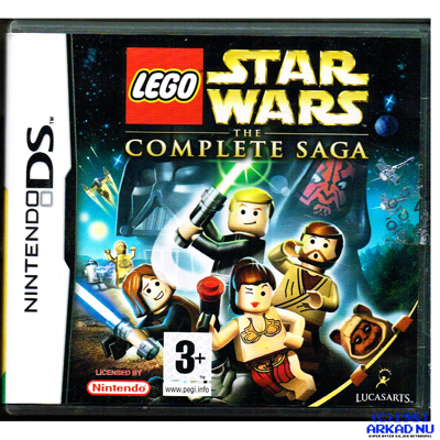 LEGO STAR WARS THE COMPLETE SAGA DS