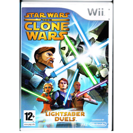 STAR WARS THE CLONE WARS LIGHTSABER DUELS WII
