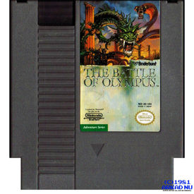 THE BATTLE OF OLYMPUS NES REV-A USA