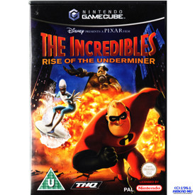 THE INCREDIBLES RISE OF THE UNDERMINER GAMECUBE