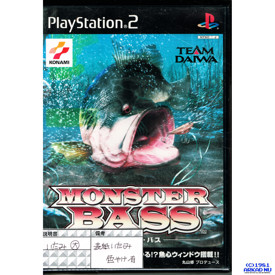 MONSTER BASS PS2 JAPANSK