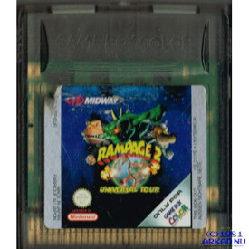 RAMPAGE 2 UNIVERSAL TOUR GAMEBOY COLOR