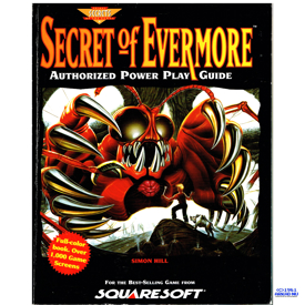 SECRET OF EVERMORE AUTHORIZED POWER PLAY GUIDE