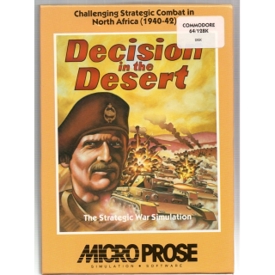 DECISION IN THE DESERT C64 DISK