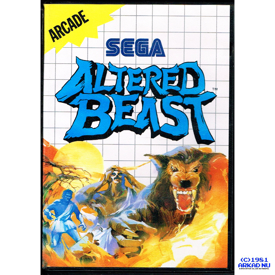 ALTERED BEAST MASTER SYSTEM