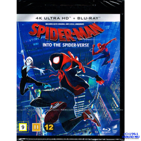 SPIDER-MAN INTO THE SPIDER-VERSE 4K ULTRA HD + BLU-RAY