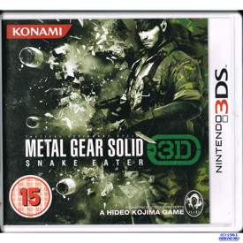 METAL GEAR SOLID SNAKE EATER 3D 3DS