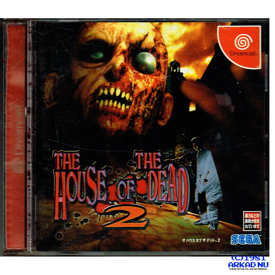 THE HOUSE OF THE DEAD 2 DREAMCAST JAPANSK