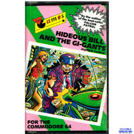 HIDEOUS BILL AND THE GI GANTS C64 KASSETT