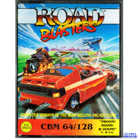 ROAD BLASTERS C64 KASSETT