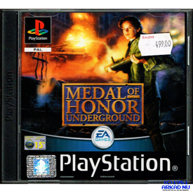 MEDAL OF HONOR UNDERGROUND PS1