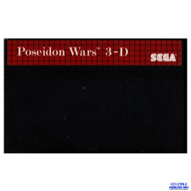 POSEIDON WARS 3-D MASTERSYSTEM
