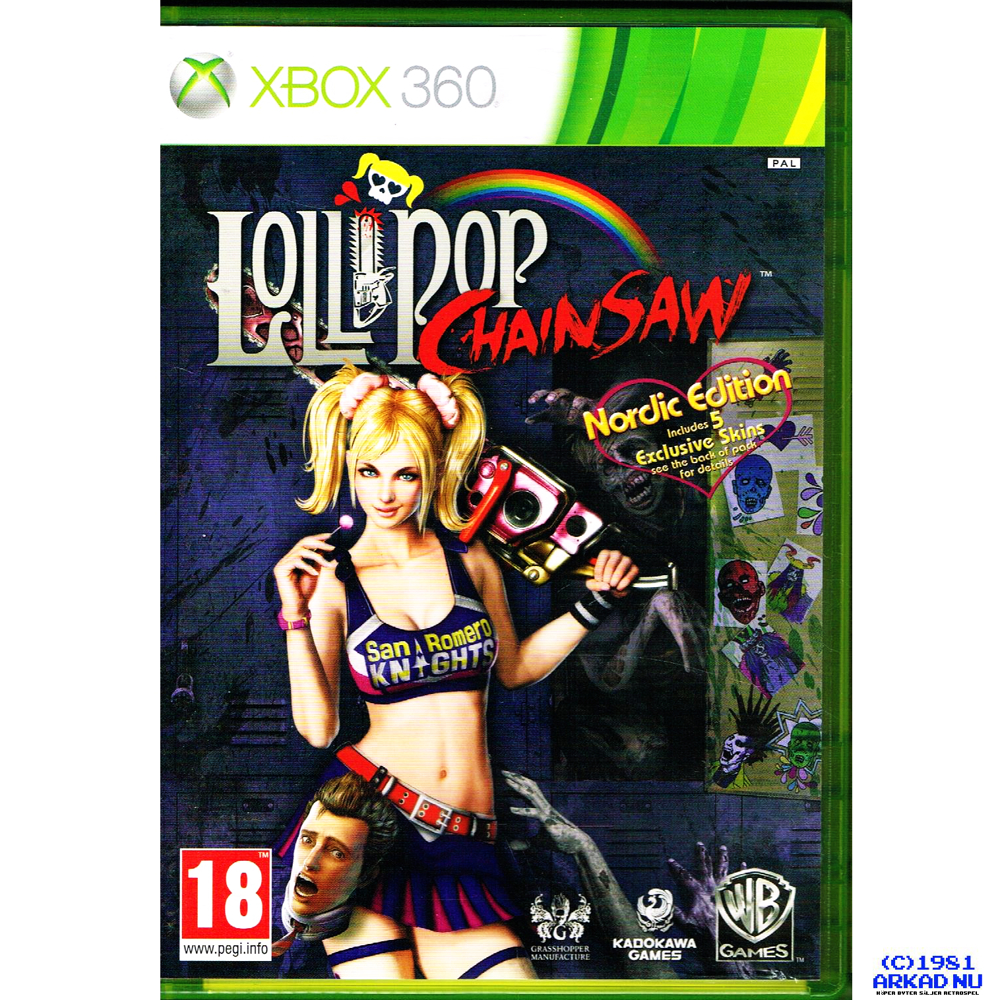  Lollipop Chainsaw - Xbox 360 : Patio, Lawn & Garden