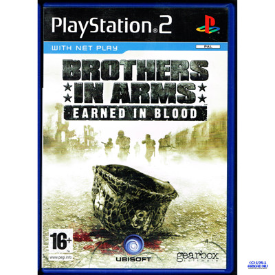 BROTHERS IN ARMS EARNED IN BLOOD PS2