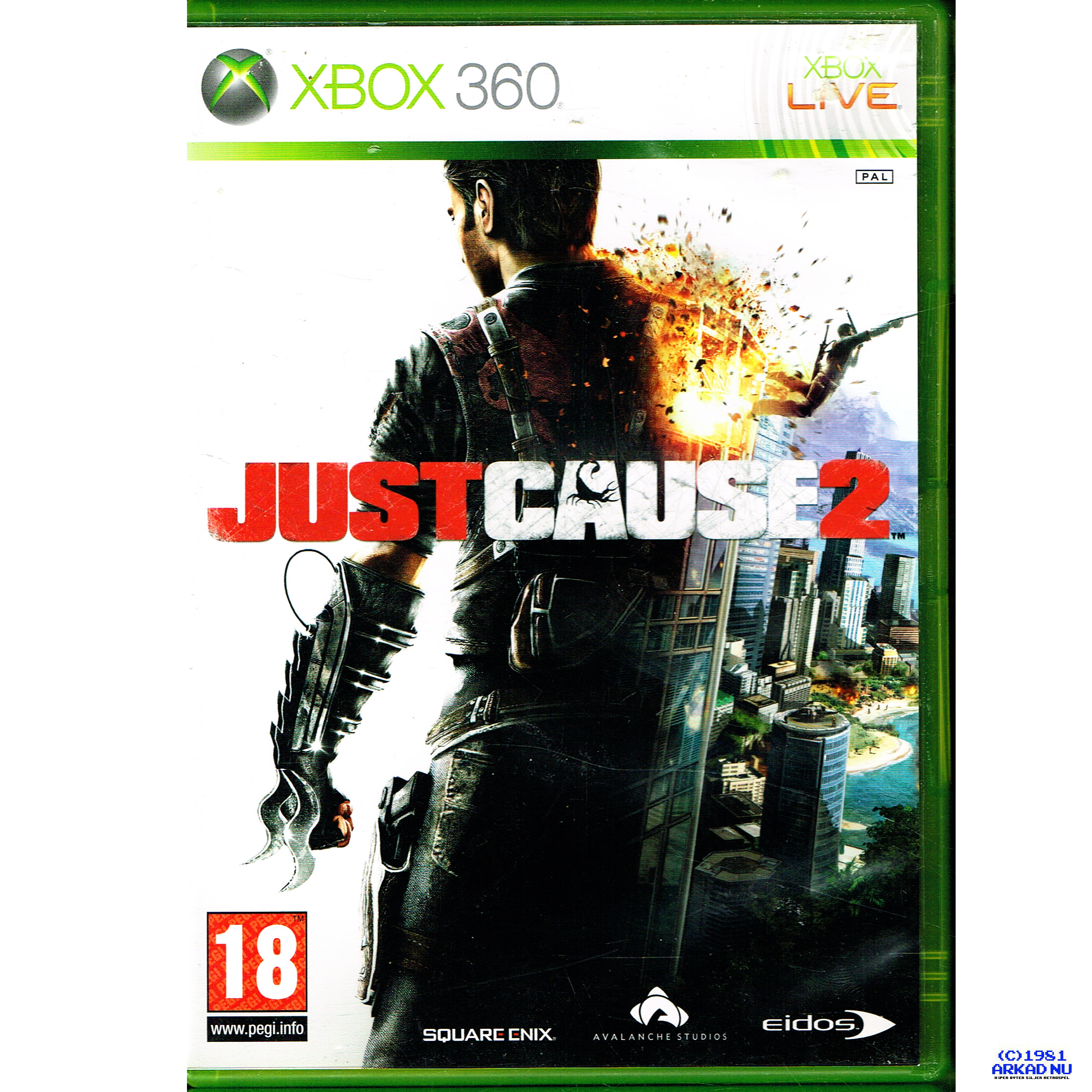 JUST CAUSE 2 XBOX 360