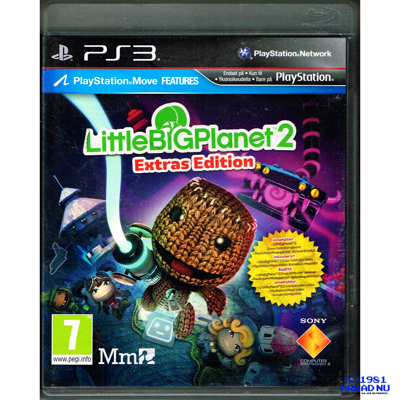 LITTLE BIG PLANET 2 EXTRAS EDITION PS3