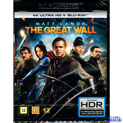 THE GREAT WALL 4K ULTRA HD + BLU-RAY