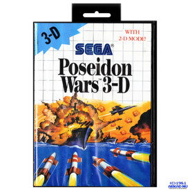 POSEIDON WARS 3-D MASTERSYSTEM