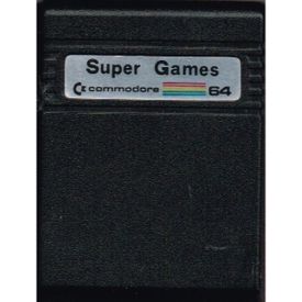 SUPER GAMES C64 CARTRIDGE