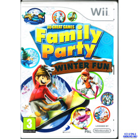 FAMILY PARTY WINTER FUN WII