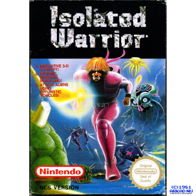 ISOLATED WARRIOR NES PAL-A