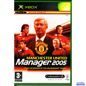 MANCHESTER UNITED MANAGER 2005 XBOX