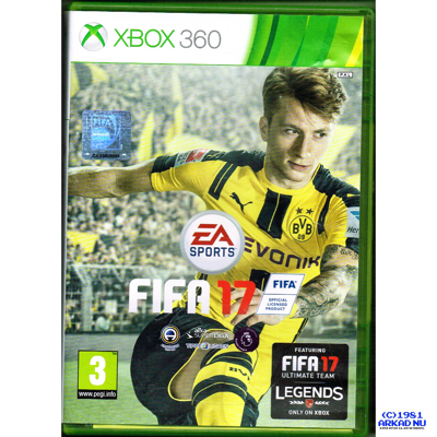 FIFA 17 XBOX 360