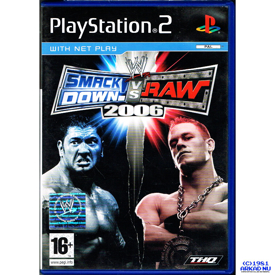 SMACKDOWN VS RAW 2006 PS2